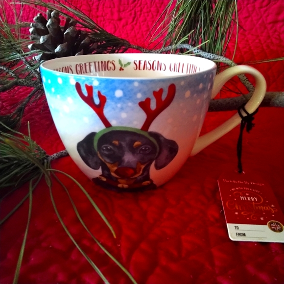 New! ☃️Portabello by Design Christmas Mug nwt - Picture 1 of 6